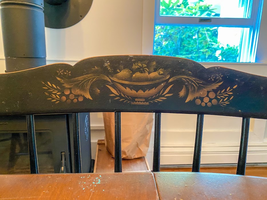 refinishing stenciled furniture