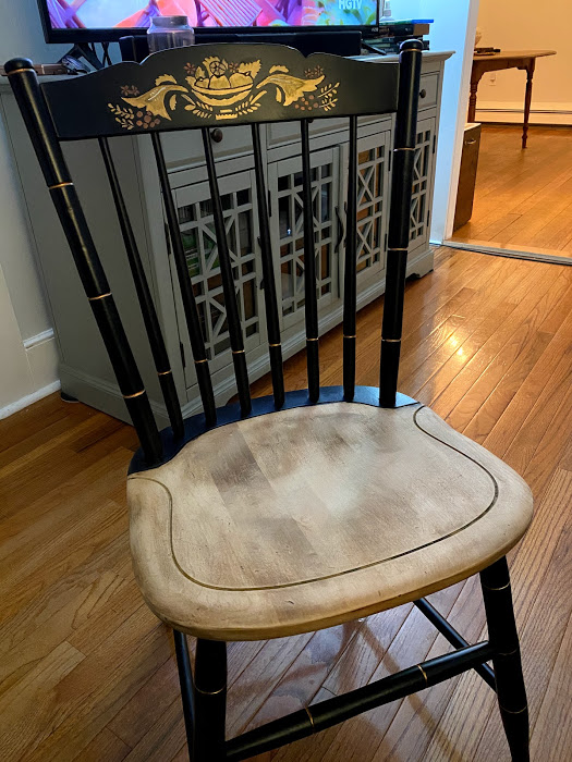 refinishing stenciled furniture