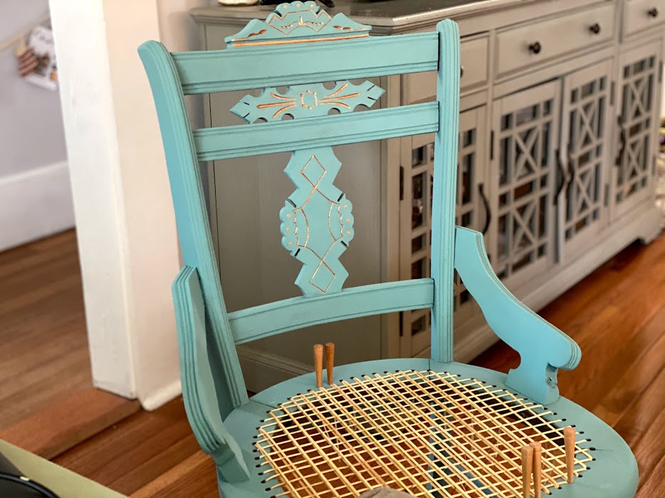 accent chair restoration