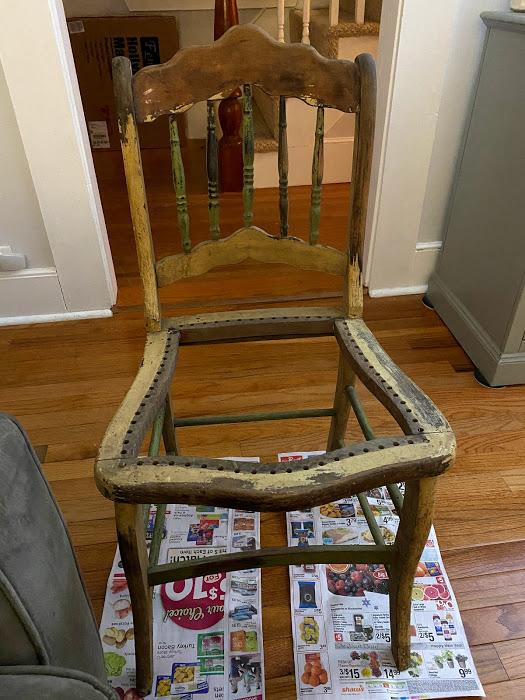 accent chair restoration