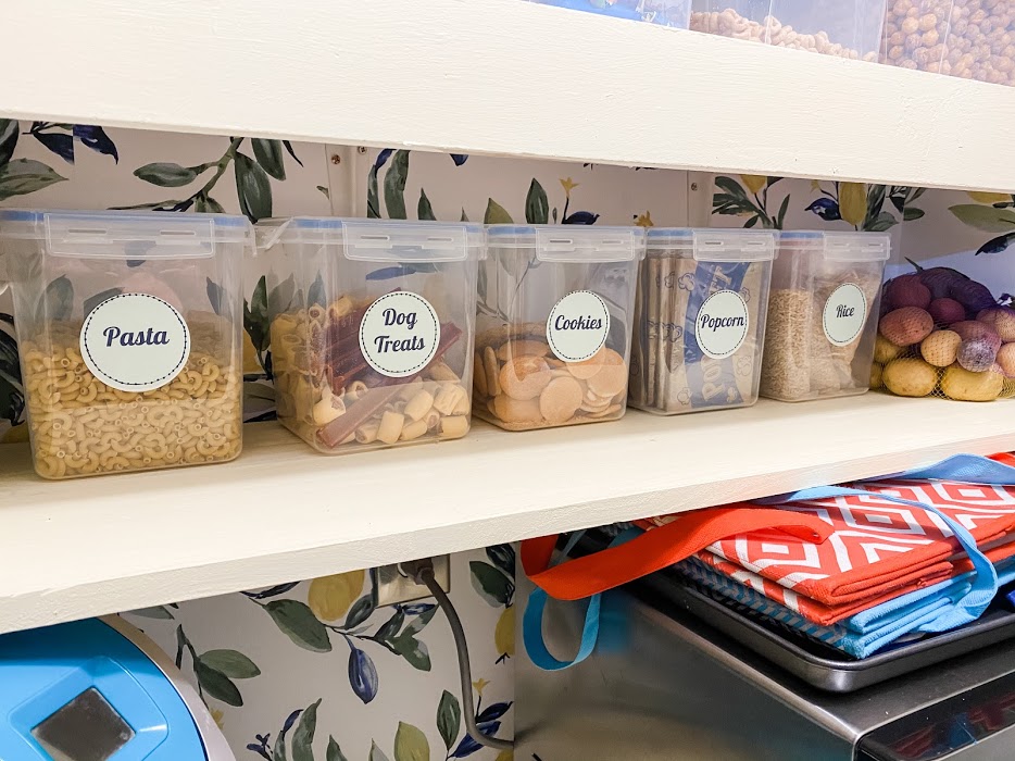 Organized Pantry Storage Containers