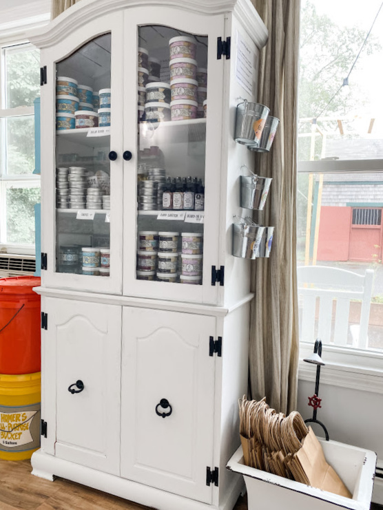 Craft Cabinet Organization - Farmhouse on Boone