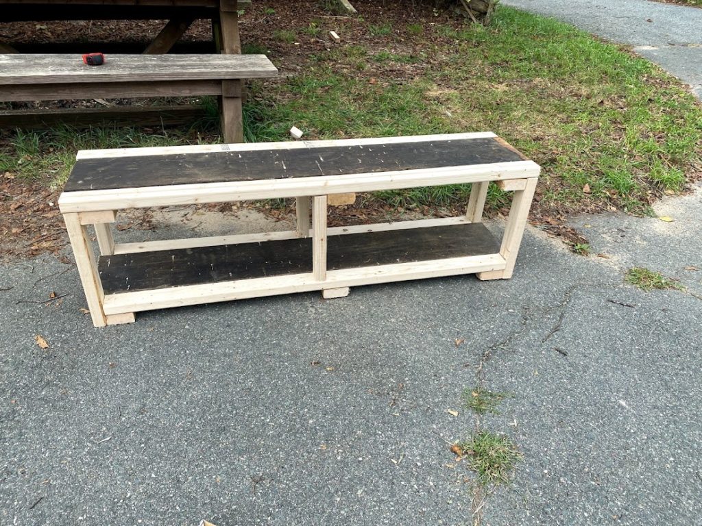 DIY Entry Bench